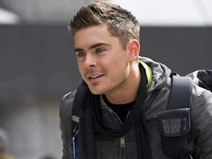 Efron's lowest-scoring film is "New Year's Eve" (2011), in which he played Paul.
