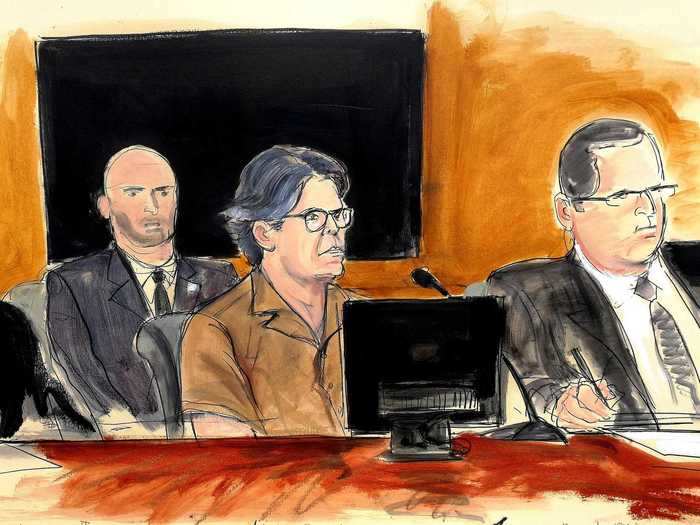 NXIVM founder and leader Keith Raniere is in a Brooklyn prison awaiting his sentencing on October 27.