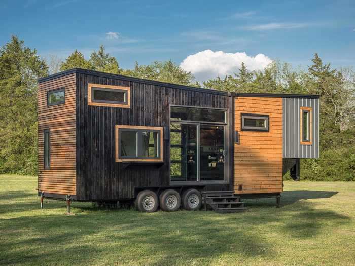 In 2016, David Latimer of New Frontier Design began designing a tiny house for a couple expecting their first child.