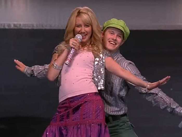Tisdale and Lucas Grabeel, who played on-screen siblings, didn't like each other at all when they first met.
