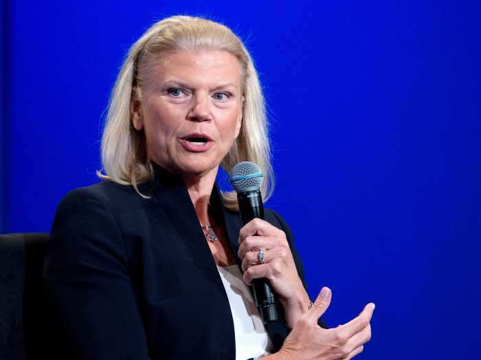 Ginni Rometty is the former chief executive at IBM — she stepped down from the role in April 2020 and currently serves as the company's executive chairman. She is reportedly being considered for the role of Secretary of Commerce.