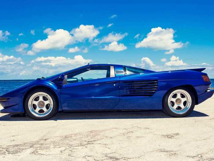 The 1993 Cizeta V16T up for sale is one of only nine models built, and it's the only example finished in blue on blue.