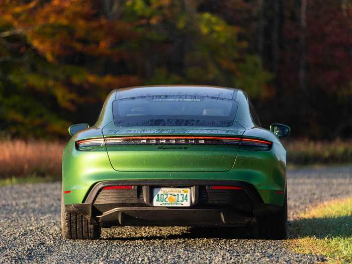 The Taycan is Porsche's first EV. The base-model 4S starts at $103,800.
