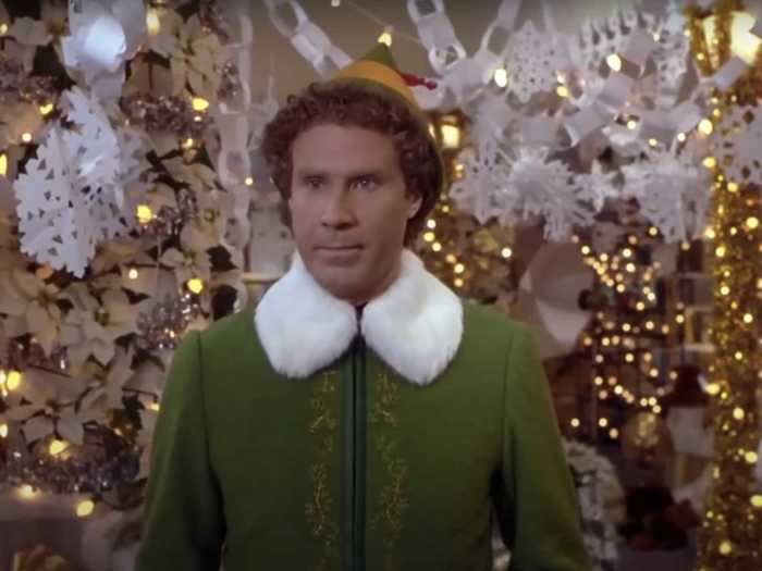 "Elf" is my all-time favorite Christmas movie.