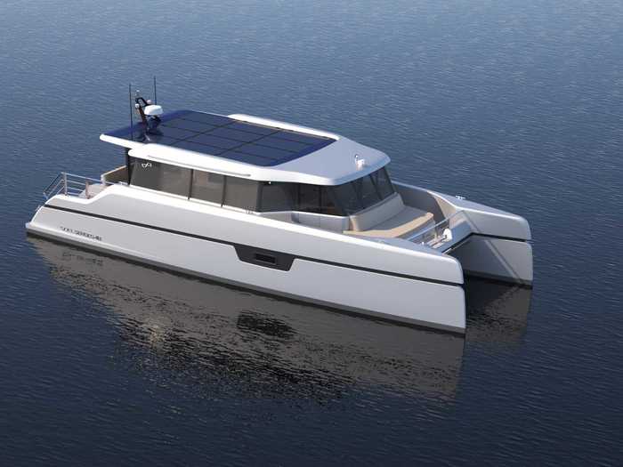 Soel Yachts describes the vessel as the "ideal luxury weekend cruiser."