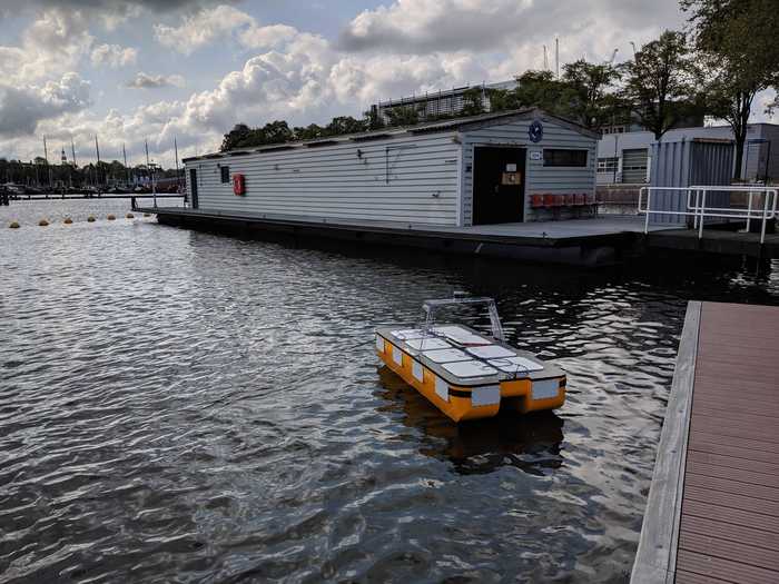 "Roboat II navigates autonomously using algorithms similar to those used by self-driving cars, but now adapted for water," CSAIL director Daniela Rus said in a statement.