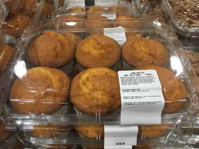 Although these muffins are sold in packs of six, you can get a deal when you buy a dozen.