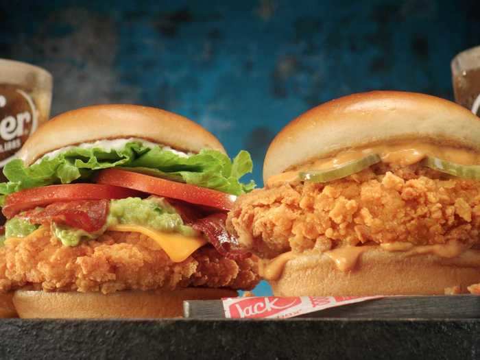 Jack in the Box's new chicken sandwich lineup consists of the Cluck Sandwich and the Cluck Deluxe Sandwich.