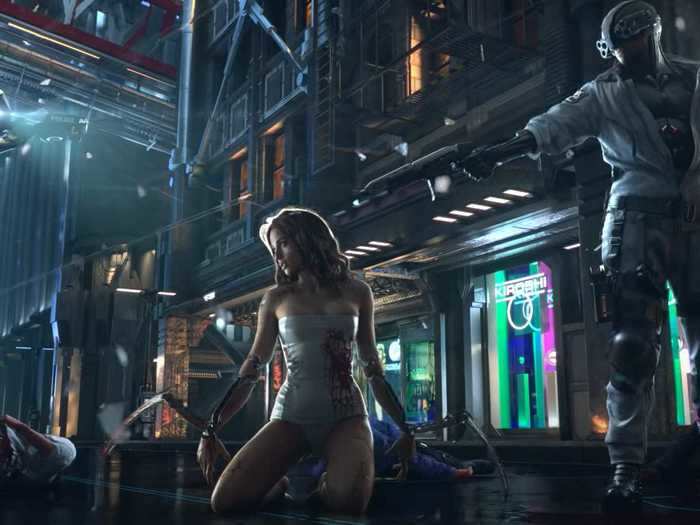 "Cyberpunk 2077" was in development for a very long time - its first teaser trailer premiered in early 2013, before the Xbox One and PlayStation 4 launched.