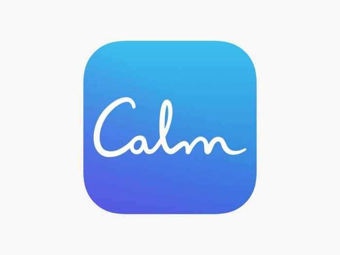 A meditation app with soothing content