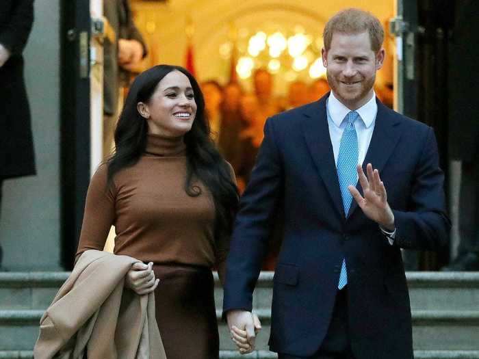 Just days into 2020, Prince Harry and Meghan Markle announced that they were taking a "step back" from the royal family.