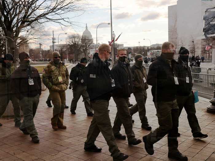 Security was ramped up ahead of Inauguration day to ensure a peaceful transfer of power following the deadly attack at the US Capitol on Jan. 6.