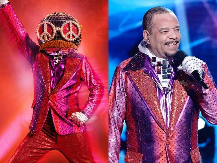 Ice-T was the first celebrity revealed in "Masked Dancer" history. He was the Disco Ball.