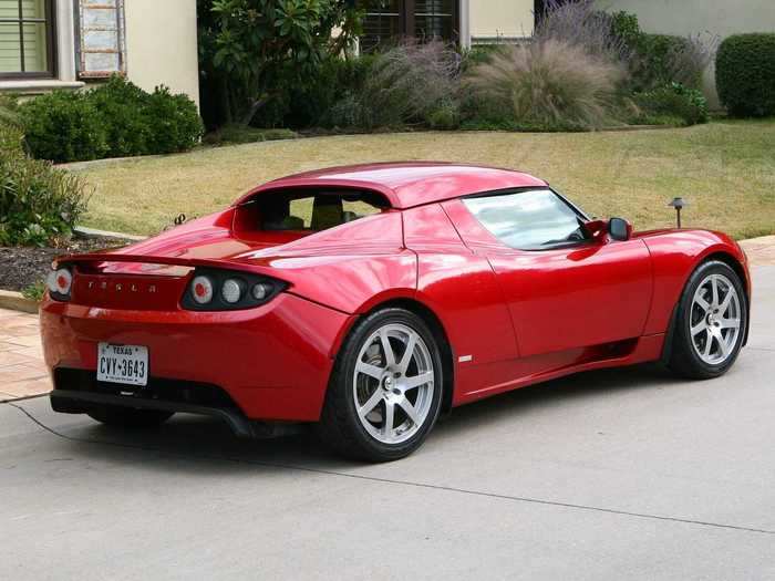 There's a 2008 Tesla Roadster currently for sale on car auction website Bring a Trailer. It's No. 38 of the first "Signature One Hundred" limited editions ever sold.