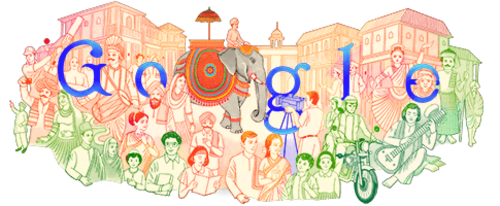 Google celebrates India's Republic Day with a doodle