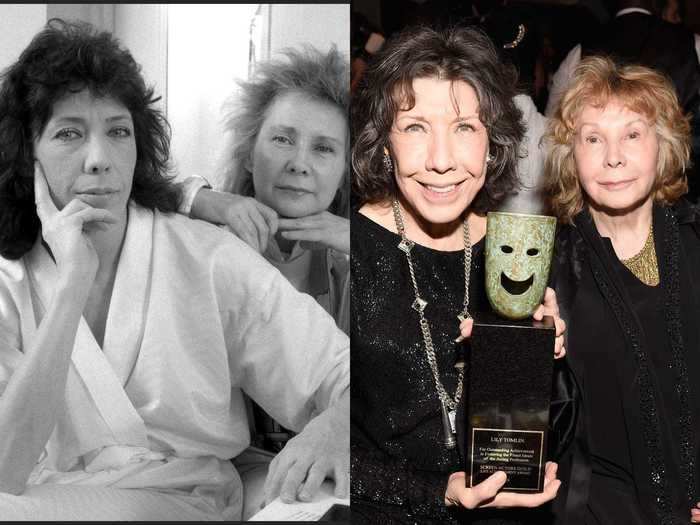 Actress Lily Tomlin and writer Jane Wagner met in the 1970s and are still going strong.