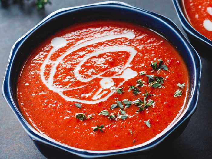 A basic can of tomato soup can be transformed into an expensive-tasting bisque.