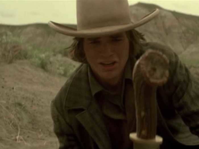In "Texas Rangers," Kutcher plays George Durham, a newly recruited ranger tasked with protecting the Texas-Mexico border.