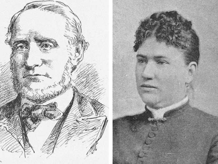 In 1892, Lizzie Borden was arrested on suspicion of murdering her father and stepmother at their home. Andrew and Abby Borden were found "hacked to death, " according to Time.