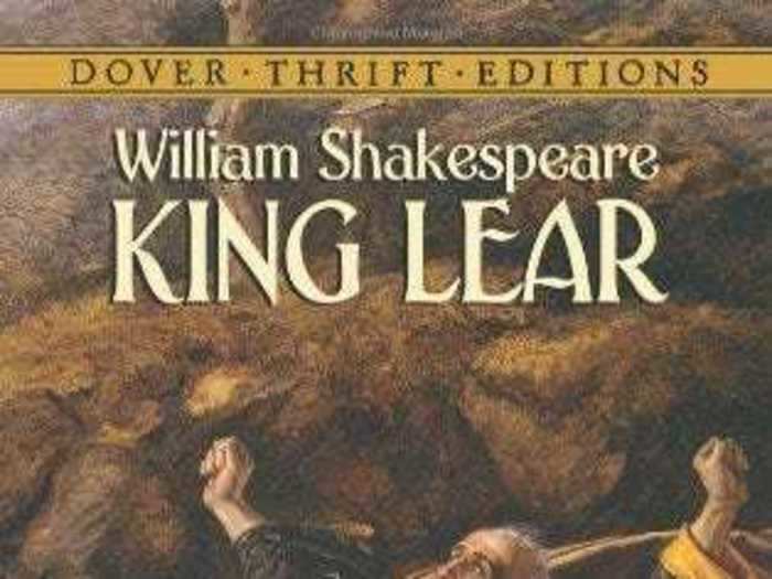 Steve Jobs fell in love with 'King Lear' by William Shakespeare in his final years of high school.