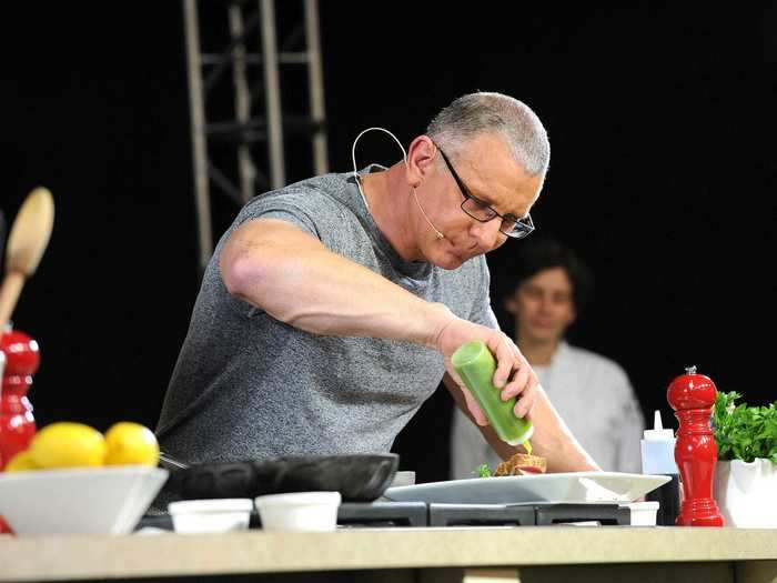 Robert Irvine admitted that he lied on his resume about being a British knight and cooking for multiple US presidents.