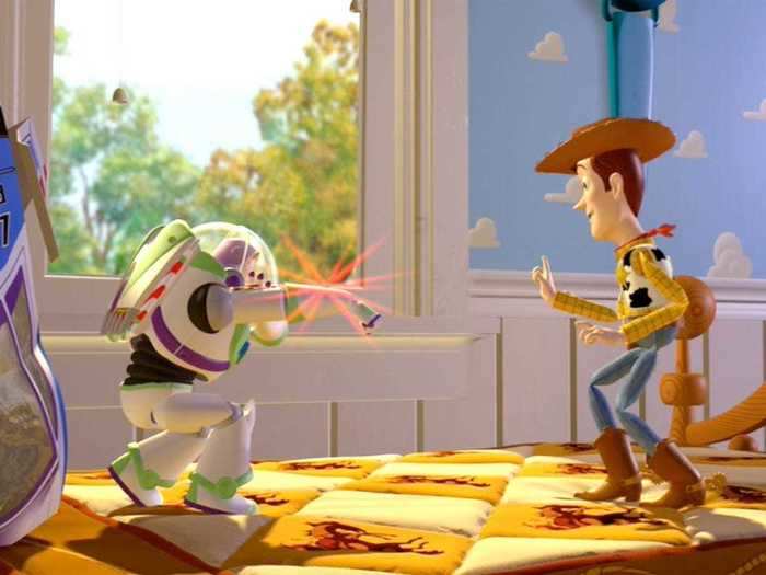 "Toy Story" (1995) earned love from critics for its unique story and boundless humor.