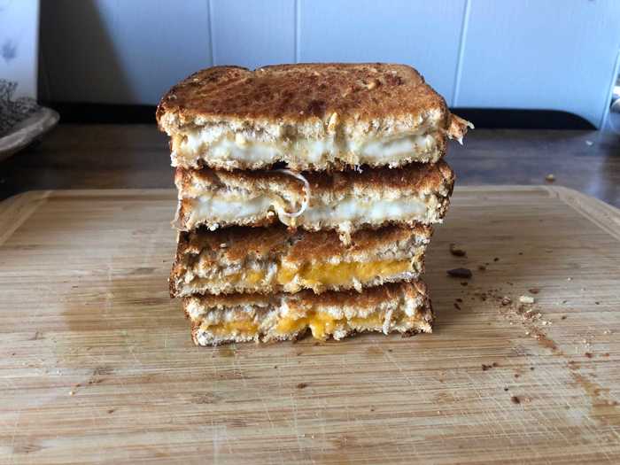 Last year during quarantine, I made grilled cheese sandwiches practically every day for lunch because they were quick and easy. Finally, I decided to switch things up.