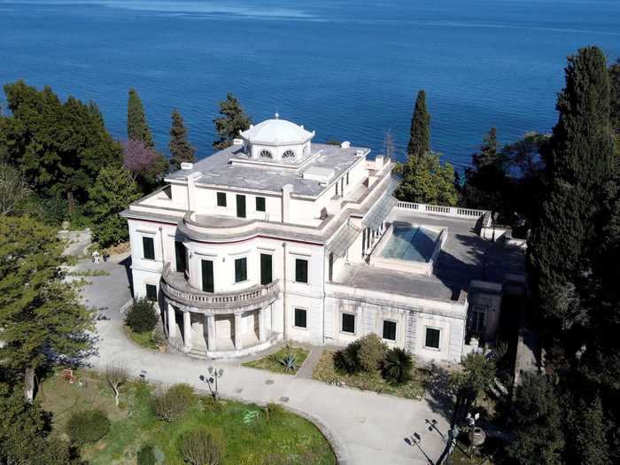 Prince Philip was born a royal of Greece and Denmark at the Mon Repos villa on the Greek island of Corfu in 1921.
