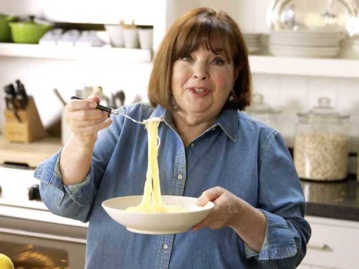 Ina Garten says her three-ingredient lemon pasta is "just about the fastest weeknight pasta meal you can make."
