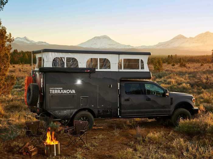 Earthcruiser, which specializes in rugged, off-grid overlanding vehicles, has unveiled its latest model: the EC Terranova pickup truck camper, which starts at $289,000.