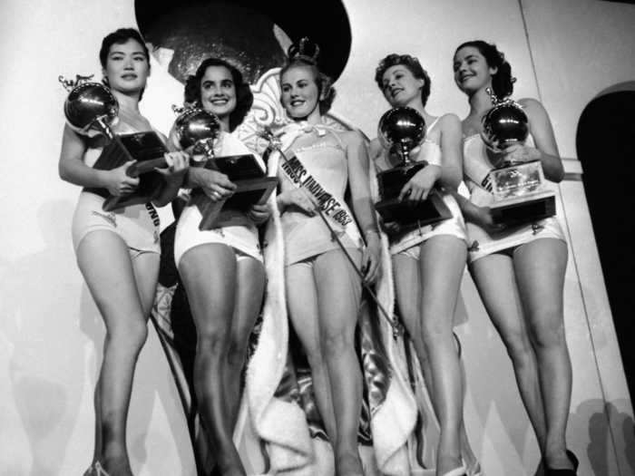 Armi Kuusela was crowned the first Miss Universe in 1952.