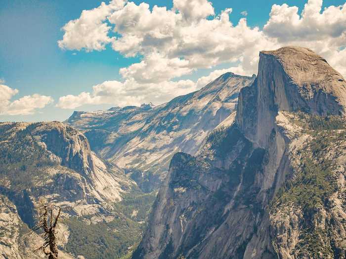 Visitors driving into Yosemite in California now through September 30 must reserve a time slot, according to the National Park Service. If you don't have a vehicle, you can enter without a reservation.