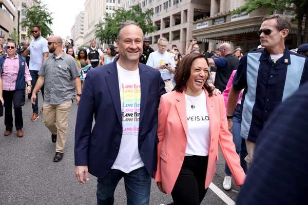 Kamala Harris is the first sitting VP to have marched in an LGBTQ pride parade