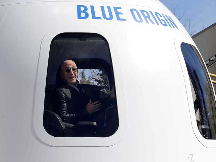 Jeff Bezos is planning to fly to the edge of space aboard a spaceship built by Blue Origin, the spaceflight company he founded in 2000.