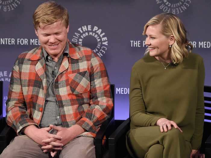 2015: They met on the set of "Fargo" while filming season two.