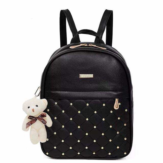 Amazon.com | Girls Cute Mini Backpack Purse Fashion School Bags PU Leather  Casual Backpack for Teens Women (Bright Blue) | Kids' Backpacks