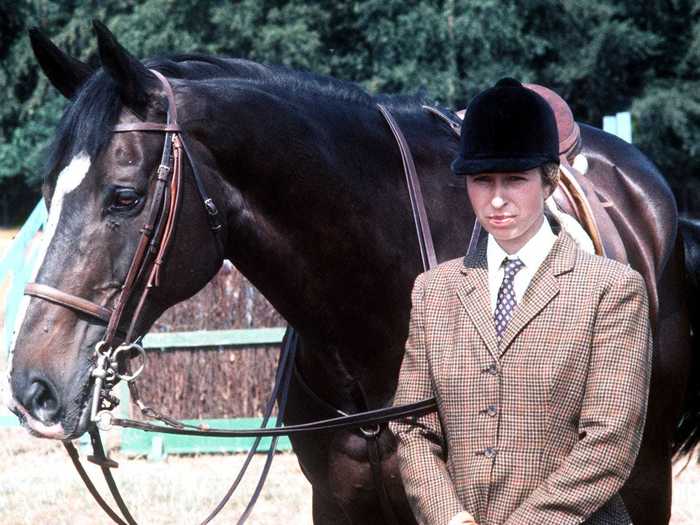 In 1976, Princess Anne became the first member of the British royal family to compete in the Olympics.