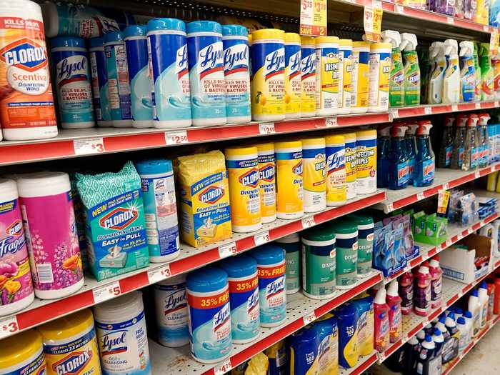 Clorox now includes 75 wipes per pack, down from 85, for the same price.