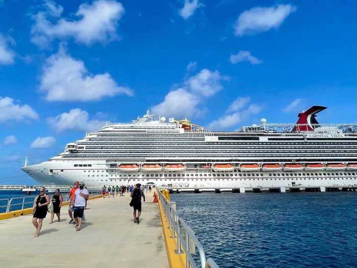 In June, I booked a seven-night stay on Carnival Vista, which was Carnival Cruise Line's first ship to leave the US in over 16 months.