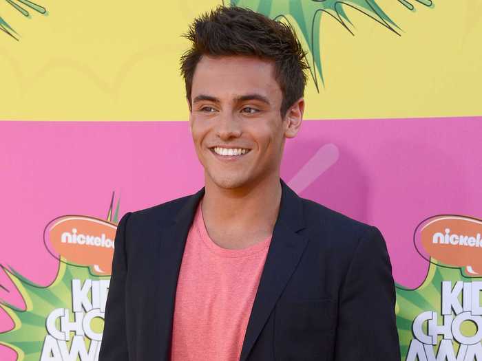 March 2013: Tom Daley and Dustin Lance Black met at a dinner in Los Angeles. They said they started falling in love right away.