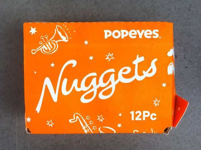 Popeyes launched its new chicken nuggets on Tuesday.