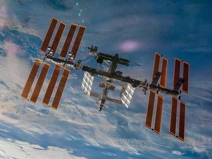 Astronauts currently on board the International Space Station held their own version of the Olympics. The tribute was broadcast from the International Space Station stationed in low Earth orbit over 250 miles about the planet's surface.