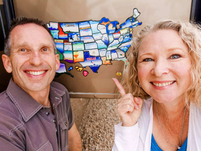 Marc and Julie Bennett drove through 48 US states in an RV. To help others planning a trip, they've shared a list of essential items to pack.