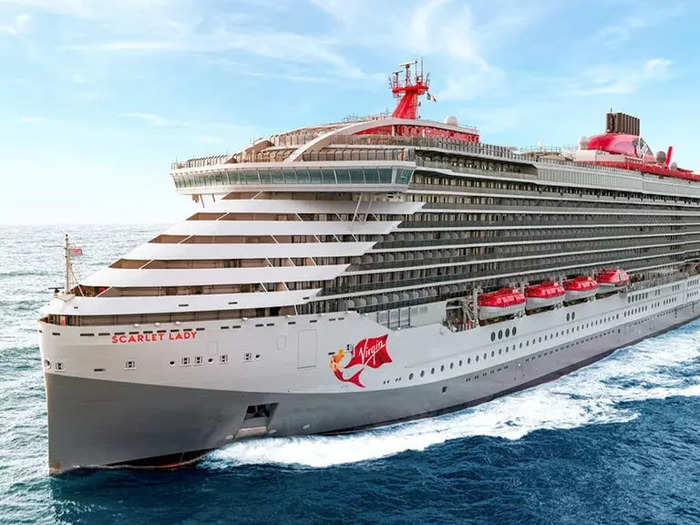 Richard Branson's Virgin Group's cruise line, Virgin Voyages, will begin a series of US sailings this October aboard its first vessel, the Scarlet Lady.