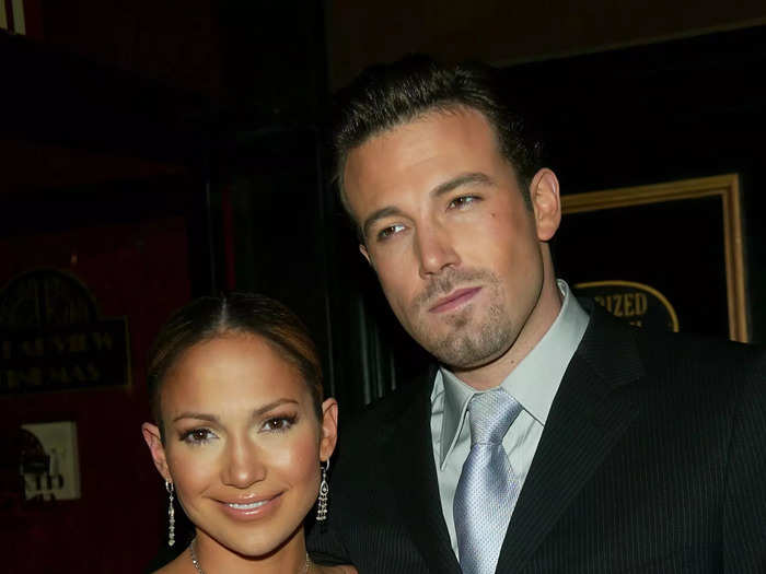 Lopez and Affleck made their red-carpet debut as a couple at the world premiere of her rom-com "Maid in Manhattan" on December 8, 2002.