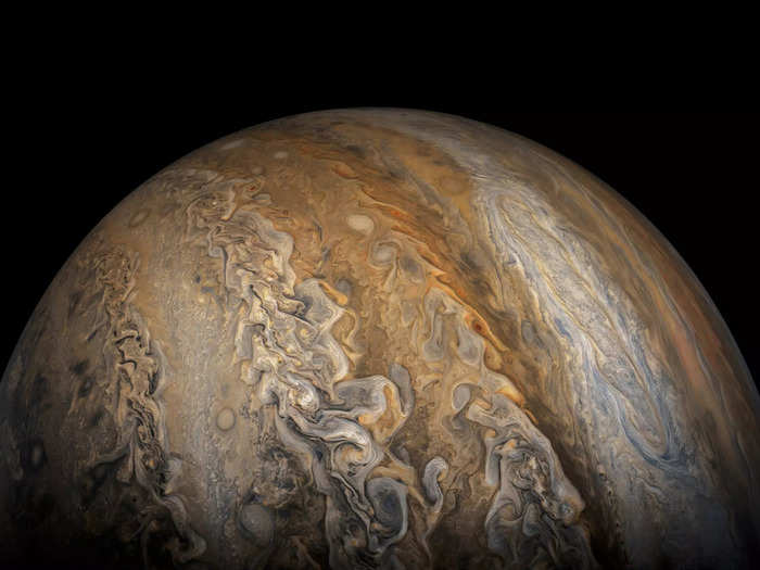 NASA's Juno mission has been orbiting Jupiter and snapping stunning photos for more than five years.