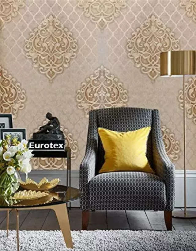 Best Wallpapers For Living Room In, Living Room Wallpaper Design India