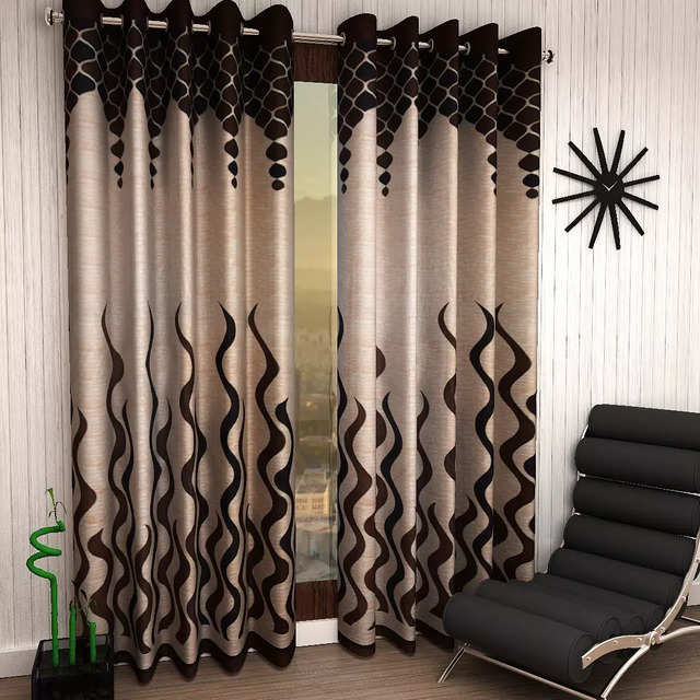 Best Window Curtains For Living Room In, Curtain Designs For Living Room India
