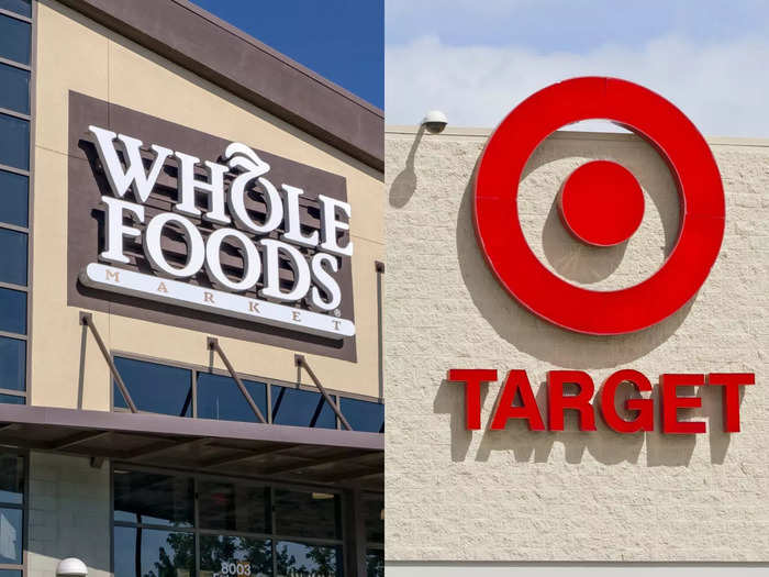 I typically buy groceries from Whole Foods or Stop & Shop, but I've always wondered what it would be like to grocery shop at Target.