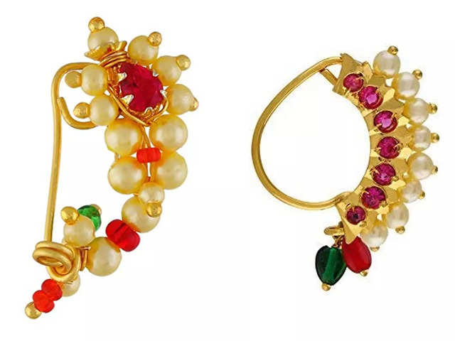 Secret Guide to Nose Rings (with 19 different designs) - Mahabir Danwar  Jewellers